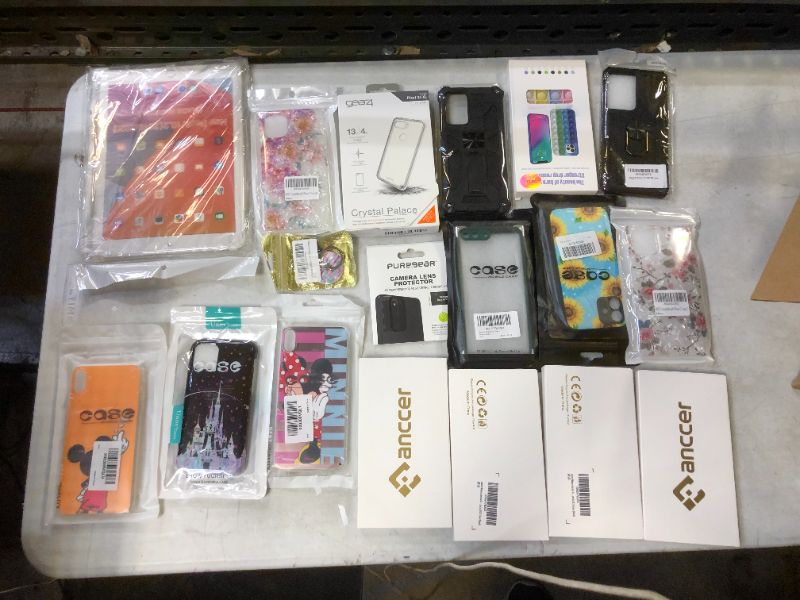 Photo 1 of Assorted Phone and Tablet Accessories
Multiple Sizes
Sold As-is