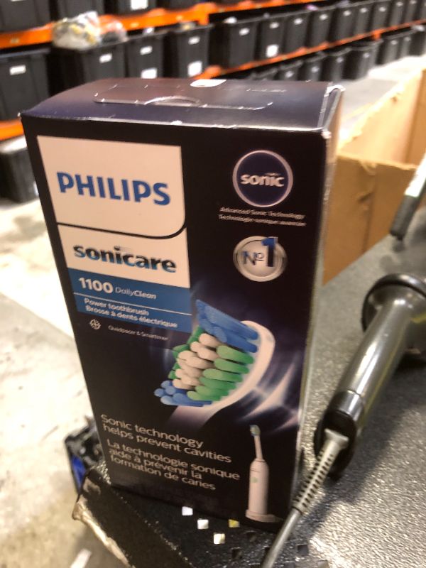 Photo 2 of Philips Sonicare DailyClean 1100 Rechargeable Electric Toothbrush, White HX3411/04
