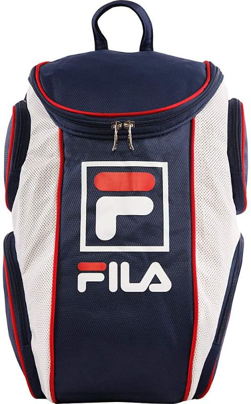 Photo 1 of Fila Heritage Tennis Backpack, Peacoat, One Size
