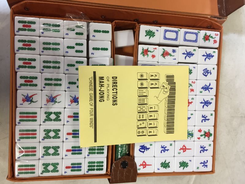 Photo 1 of mahjong game set