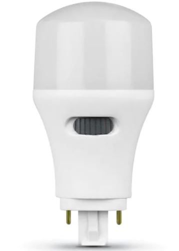 Photo 1 of 13-Watt/18-Watt/26-Watt Equivalent PL Vertical 4-Pin Universal Color Select (2700K,3500K,4100K) LED Light Bulb (1-Bulb)
