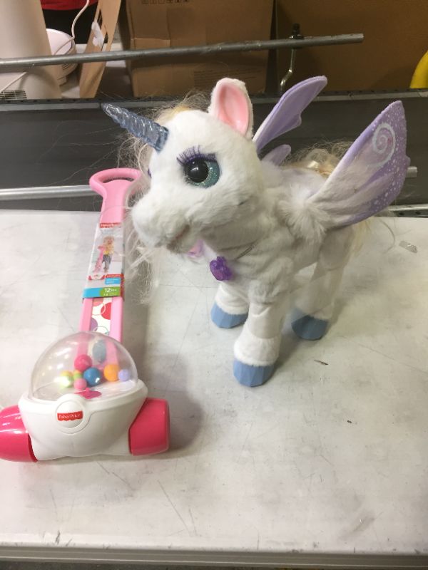 Photo 1 of Fisher-Price Corn Popper And Kid Unicorn Toy 