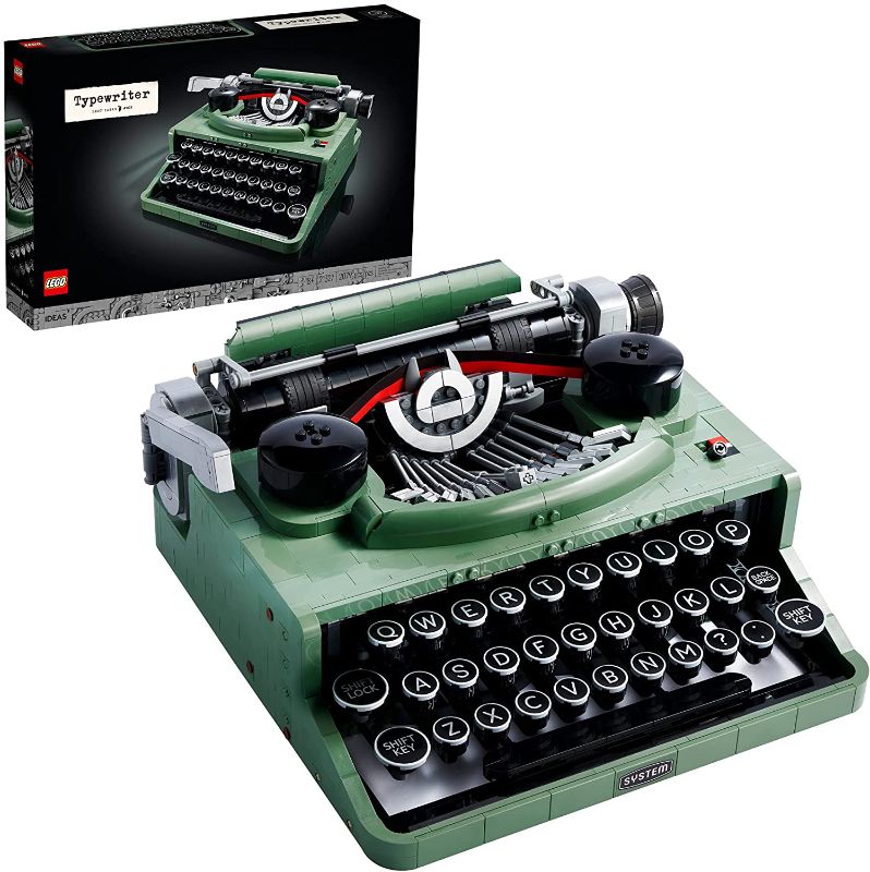 Photo 1 of LEGO Ideas Typewriter 21327 Building Kit; Great Gift Idea for Writers (2,079 Pieces)
