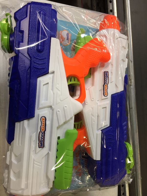 Photo 1 of Amosting 2 Pack Water Guns for Kids,1250CC High Pressure Soaker Toy,Blaster...

