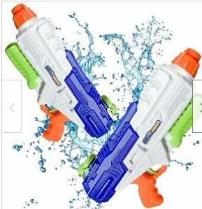 Photo 1 of Amosting 2 Pack Water Guns for Kids,1250CC High Pressure Soaker Toy,Blaster...
