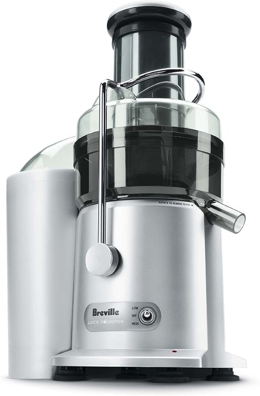 Photo 1 of Breville JE98XL Juice Fountain Plus Centrifugal Juicer, Brushed Stainless Steel