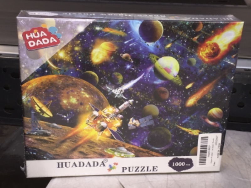 Photo 2 of HUADADA Space Puzzle Jigsaw Puzzles for Grown Ups 1000 Piece Jigsaw Puzzles