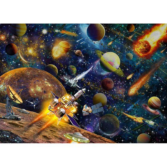 Photo 1 of huadada
Space Puzzle Jigsaw Puzzles for Grown Ups 1000 Piece Jigsaw Puzzles for Adults Planets in Space Jigsaw Floor Puzzle