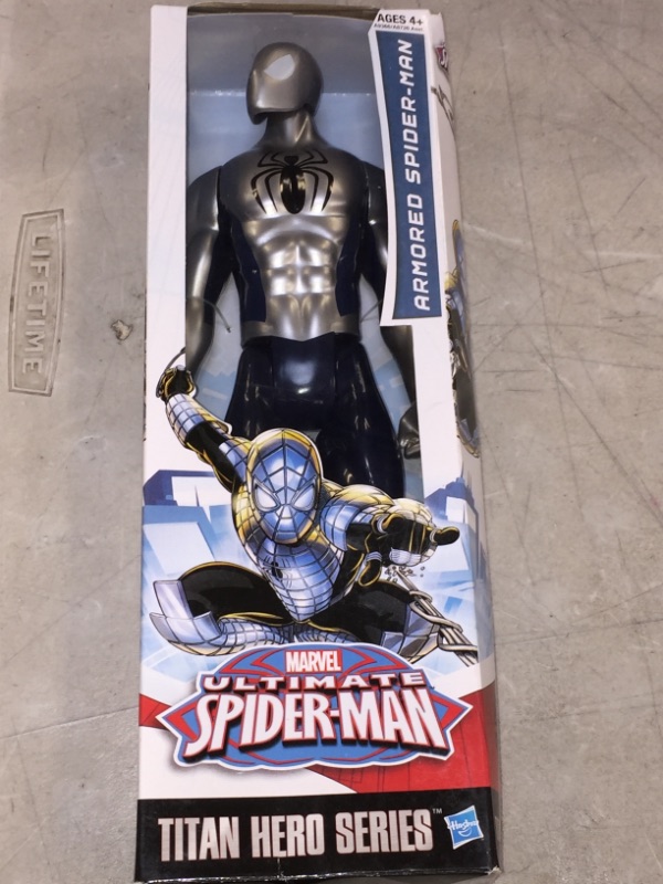 Photo 2 of 12 INCH Silver the amazing Spider man toy armored Spider Man Action Figure