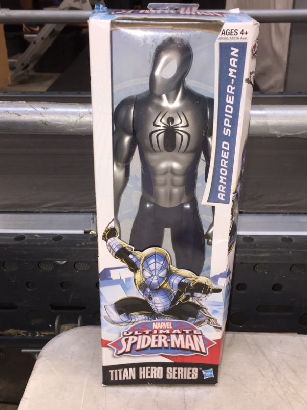 Photo 3 of 12 INCH Silver the amazing Spider man toy armored Spider Man Action Figure