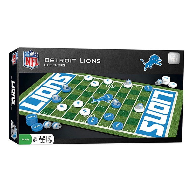 Photo 1 of Detroit Lions Game - Checkers Board Game



MASTERPIECES
Detroit Lions Game - Checkers Board Game