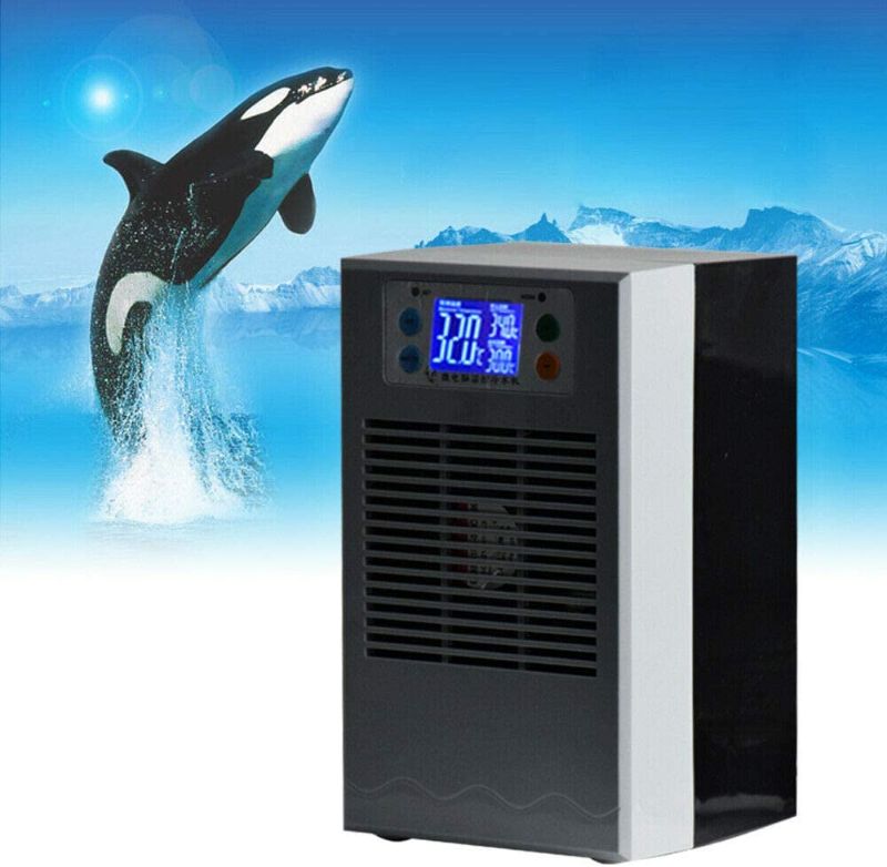 Photo 1 of 35L 100W AC 110V Aquarium Water Chiller Fish Tank Shrimp Cooler Cooling Machine & Water Pumps LCD Display USA STOCK
