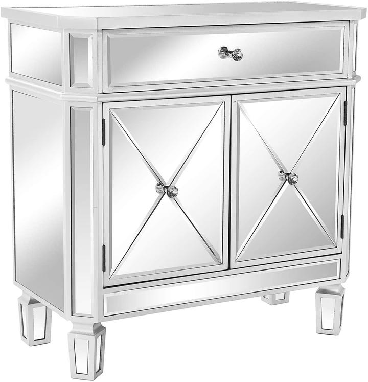 Photo 1 of vingli mirrored night stand. 