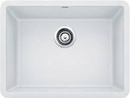 Photo 1 of Blanco, White 522414 Precis Silgranit Single Bowl Undermount Kitchen Sink