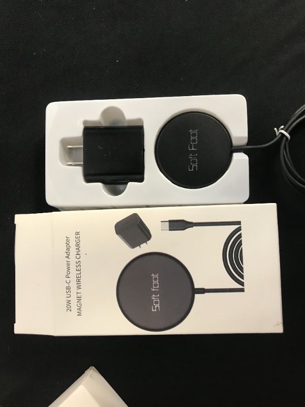 Photo 2 of 2 pack of magnetic wireless chargers