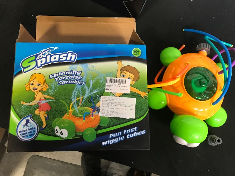 Photo 2 of 2 pack of Turtle sprinkler splash for kids