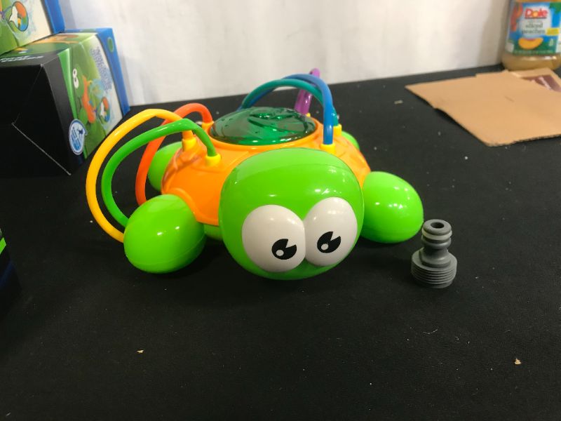 Photo 1 of 2 pack of Turtle sprinkler splash for kids