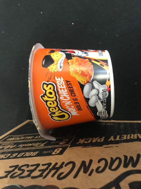 Photo 3 of 12 pack of Cheetos Mac n Cheese Bold  Cheesy Flavor Microwavable Cup - 2.29oz