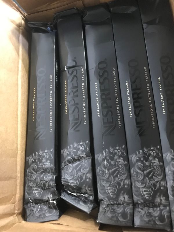 Photo 1 of 5 pack of Nespresso 10 cups 50 cups total Ispirazione ristretto italiano flavor