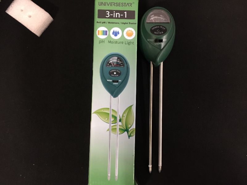 Photo 2 of 2 pack of 3 in 1 soil detection gauge