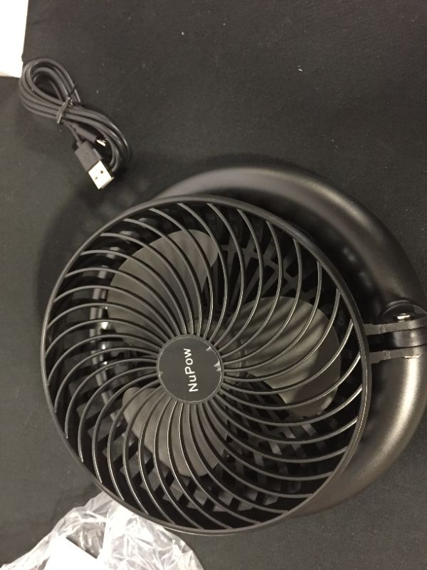 Photo 2 of 2 pack of USB powered desk fans