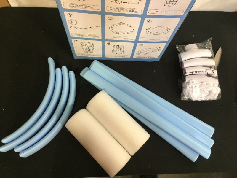 Photo 1 of Ancaixin Pool Basketball Hoop with 2 Balls, Summer Pool Toys for Teens and Adults