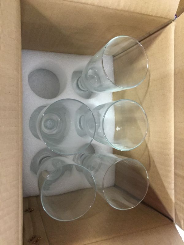 Photo 2 of 6 pack of drinking glasses