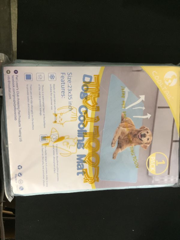 Photo 1 of 2 pack of Dog Self Cooling Mat - Cooling Pads for Dogs