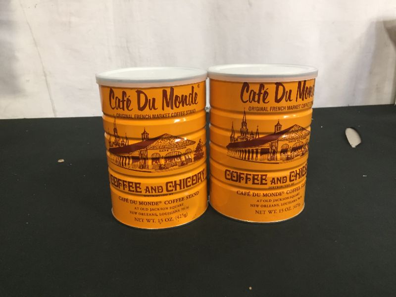 Photo 2 of 2 pack of Cafe Du Monde Coffee and Chicory - 15 oz