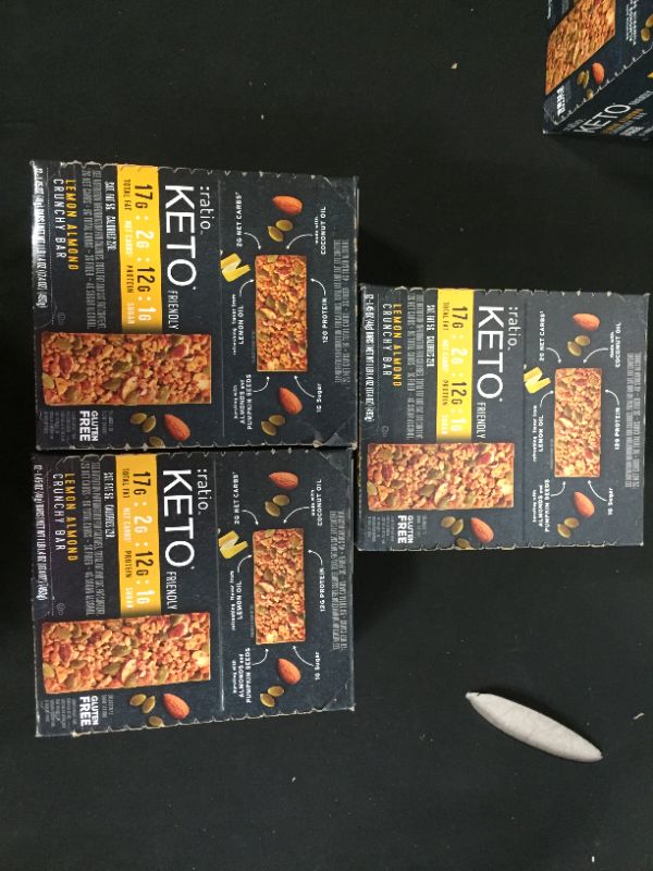 Photo 1 of 3 pack of KETO friendly Protein Bar