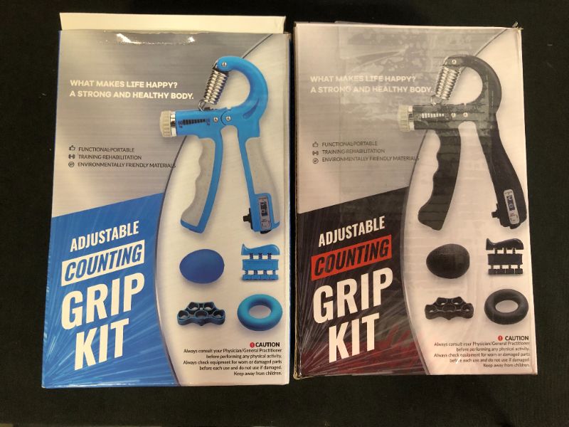 Photo 1 of 2 pack of counting grip strengthen kits