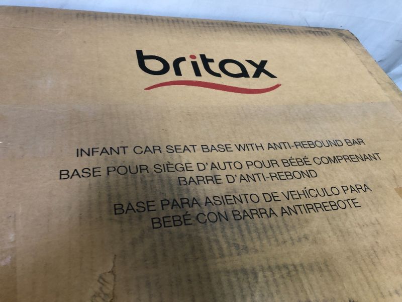 Photo 3 of Britax Infant Car Seat Base with Anti-Rebound Bar (ITEM IS DIRTY)