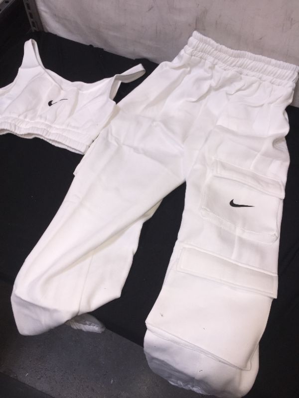 Photo 1 of knockoff fake generic womens workout clothing white small