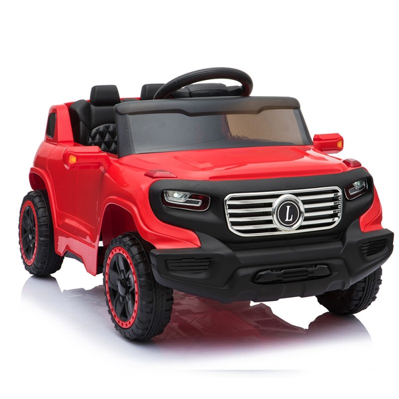 Photo 1 of Zimtown Ride on Car with 35W Battery 6V 7AH Children Car Pre-Programmed Music and RC Electric Car Red
