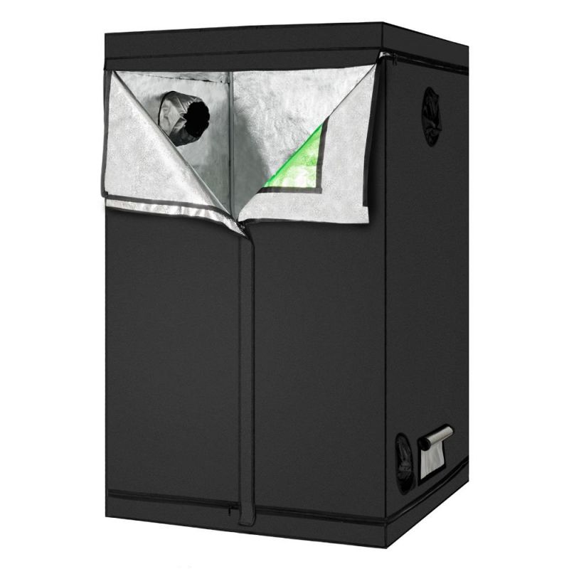 Photo 1 of Zimtown 47"x47"x78" Oxford Cloth Hydroponic Plant Growing Tent with Window Green & Black

