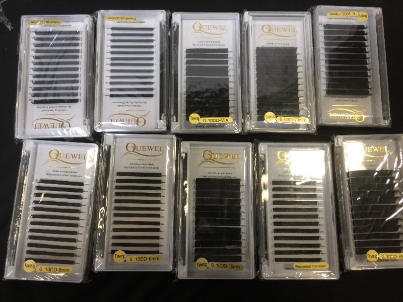 Photo 1 of 10pack - Eye Lash Falsies ASSORTED, SOLD AS IS