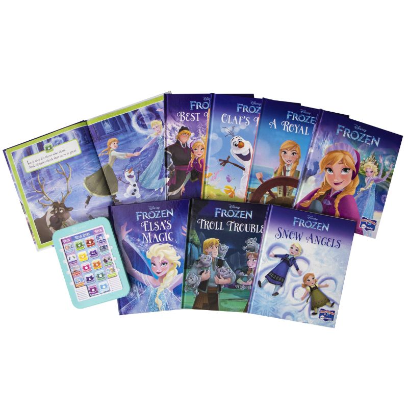 Photo 1 of Disney Frozen Elsa, Anna, Olaf, and More! - Me Reader Electronic Reader and 8-Sound Book Library