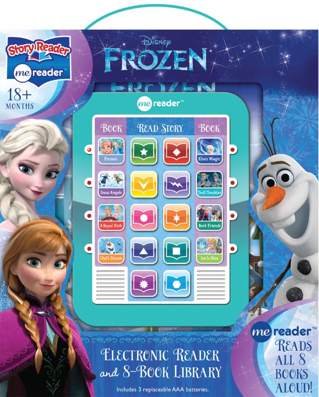 Photo 2 of Disney Frozen Elsa, Anna, Olaf, and More! - Me Reader Electronic Reader and 8-Sound Book Library