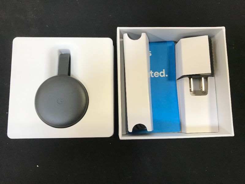 Photo 2 of Google Chromecast - Charcoal (3rd Generation)