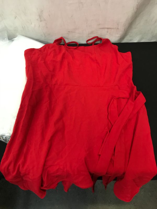 Photo 2 of Womens Red Dress, size XL