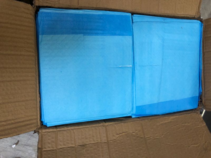 Photo 2 of A WORLD OF DEALS INC2336R Disposable Blue Underpad 23 X 36