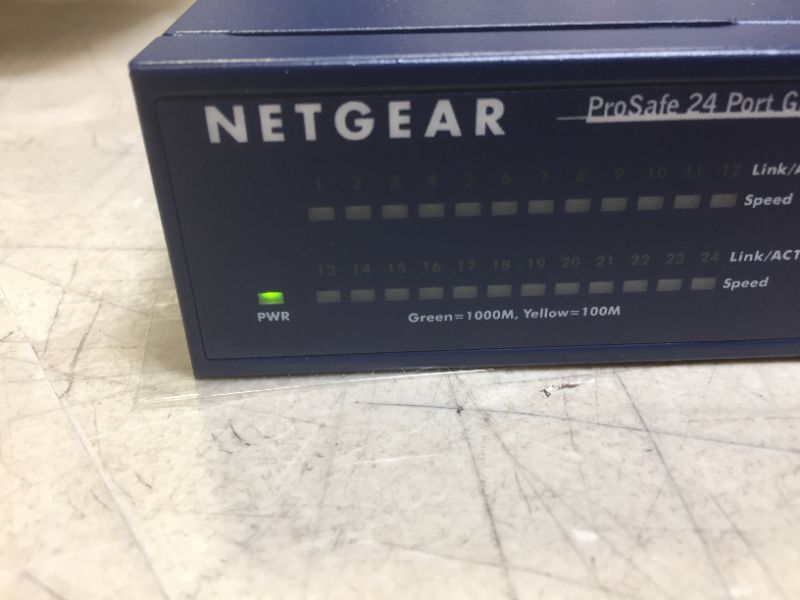 Photo 3 of NETGEAR 24-Port Gigabit Ethernet Unmanaged Switch (JGS524) - Desktop or Rackmount
