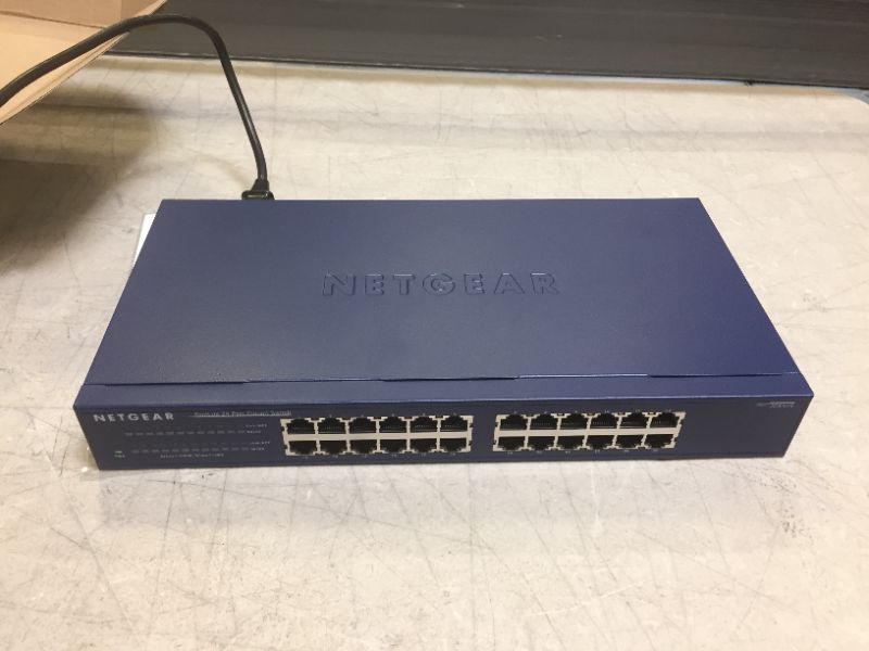 Photo 2 of NETGEAR 24-Port Gigabit Ethernet Unmanaged Switch (JGS524) - Desktop or Rackmount
