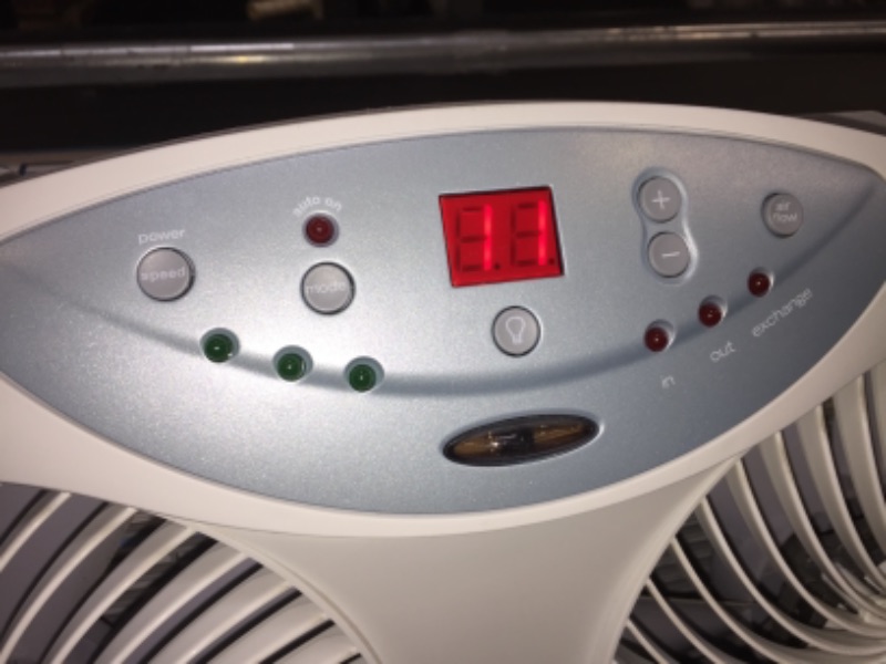 Photo 1 of Bionaire 9 in. Twin Window Fan with Remote Control, White