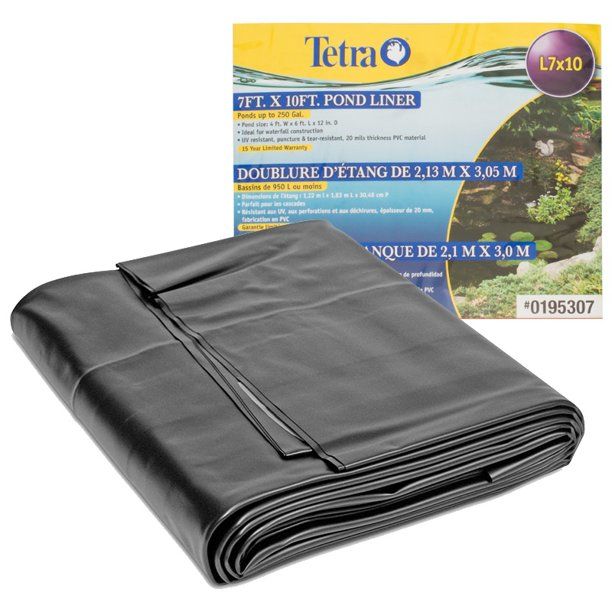 Photo 1 of  PVC Pond Liner 3.0m x 3.0m - Black 