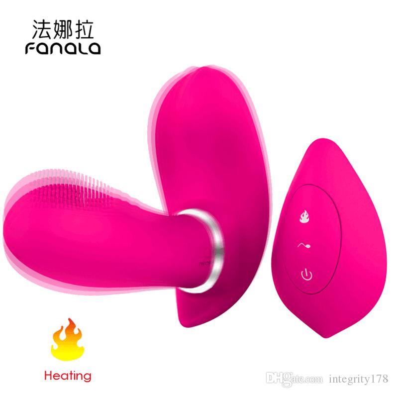 Photo 1 of Hot Wireless heating remote control distance 20m butterfly vibrator, USB security charge Vibrating Panties 