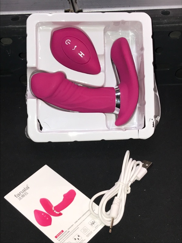 Photo 2 of Hot Wireless heating remote control distance 20m butterfly vibrator, USB security charge Vibrating Panties 