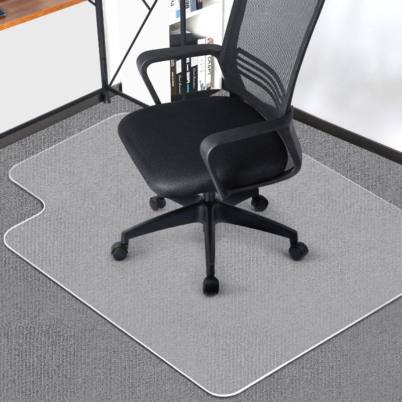 Photo 1 of Office Chair Mat for Carpet, 48" x 36" Clear Desk Chair Mat