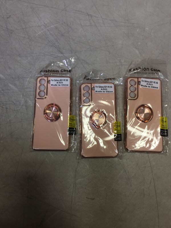 Photo 1 of 3 pack Galaxy S21 FE 5G phone cases 