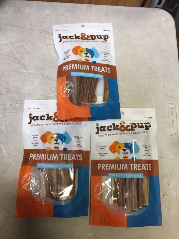 Photo 2 of 3 PACK - JACK AND PUP TREATS - EXP IN THE YEAR 2023